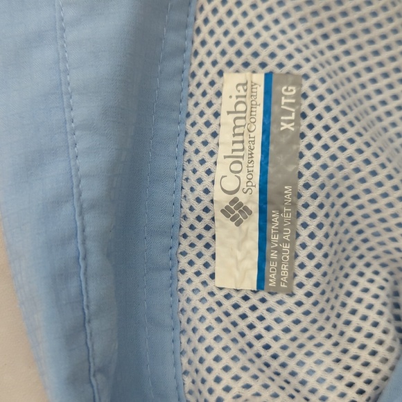 Columbia PFG long sleeve button down shirt, men's XL - Picture 12 of 14